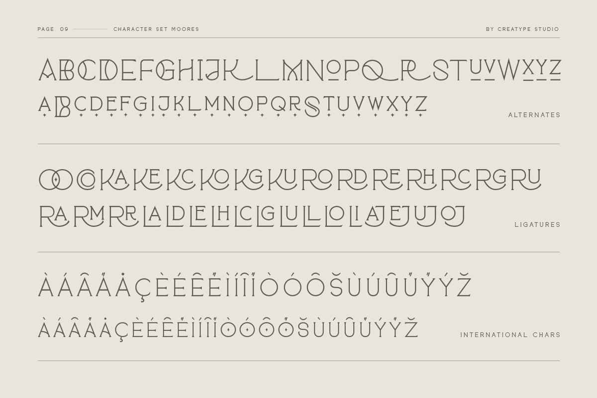 Moores Modern Serif Business Font, a Serif Font by Creatype Studio (Photo 9 of 9)