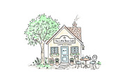 Charming Hand Drawn Cozy Cafe Vector, a Decorative Illustration by MkStudio (Thumbnail 3 of 3)