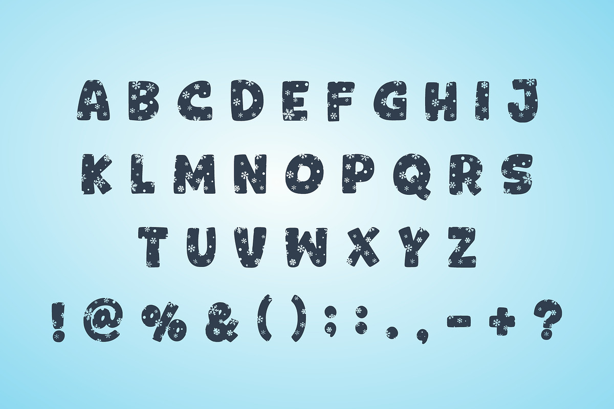 Winter Season, a Font by Limited.studio (Photo 4 of 7)
