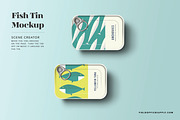 Sardine Tin Mockup, a Packaging Mockup by Field Office (Thumbnail 1 of 3)