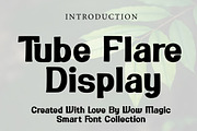 Tube Flare Display, a Slab Serif Font by Wow Magic (Thumbnail 1 of 3)