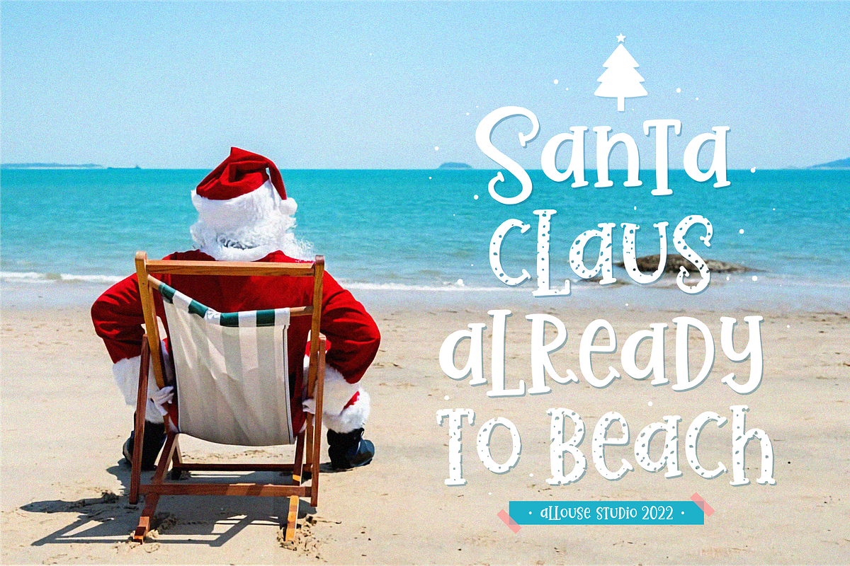 Winter Bumble A Christmas Font, a Font by Allouse Studio (Photo 7 of 10)