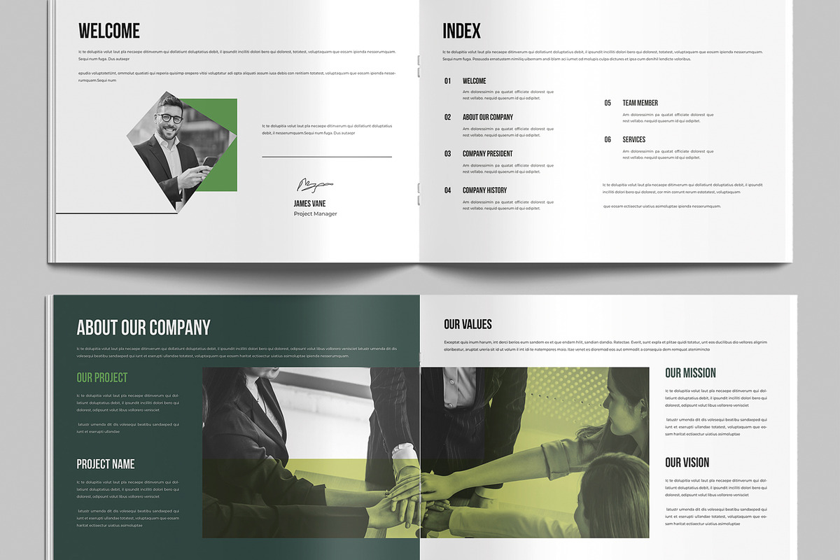 Company Brochure Landscape Design preview 3