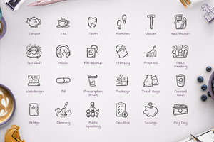 Planner Lite - Hand Drawn Icons