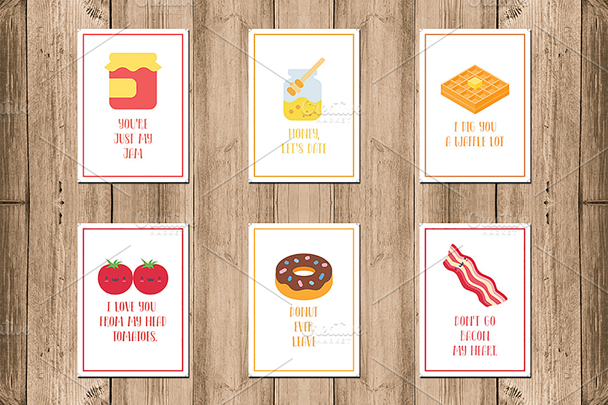 12 Valentine's Day Greeting Cards, a Card Template by Cyrah's Collection (Photo 5 of 5)