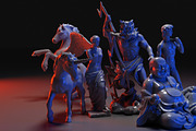 Famous Sculptures collection, an Animal 3D Model by Giimann (Thumbnail 1 of 7)
