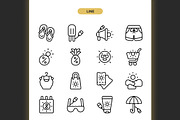 Summer Sale Icons, an Icon by Spacepixel Creative (Thumbnail 2 of 3)