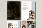 Pilates Coach Media Kit for Canva, a Marketing Template by Bonita Digital Design (Thumbnail 3 of 7)