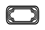 Retro Arch Label Frame Bundle Bundle, an Illustration by hafijul (Thumbnail 2 of 31)