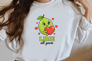 Food Puns Funny Valentine Clipart, an Illustration by Designworld (Thumbnail 10 of 16)
