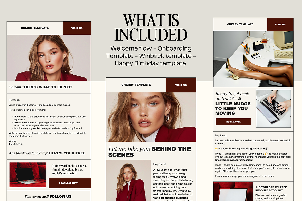 Klaviyo Email Templates for Coaches preview 2