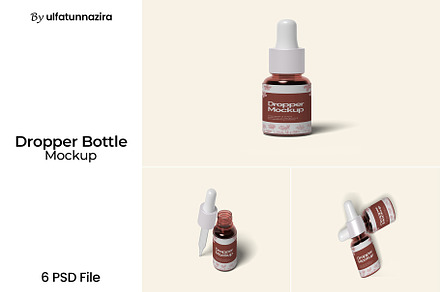 Dropper Bottle Mockup