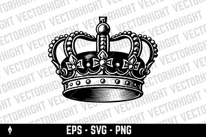 Illustration of king crown, an Object Illustration by Vectorhight