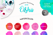 Oishii Watercolor for Illustrator, an Object Graphic by TeamBelly Creative Studio (Thumbnail 2 of 4)