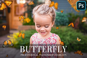 Butterfly Overlays Photoshop