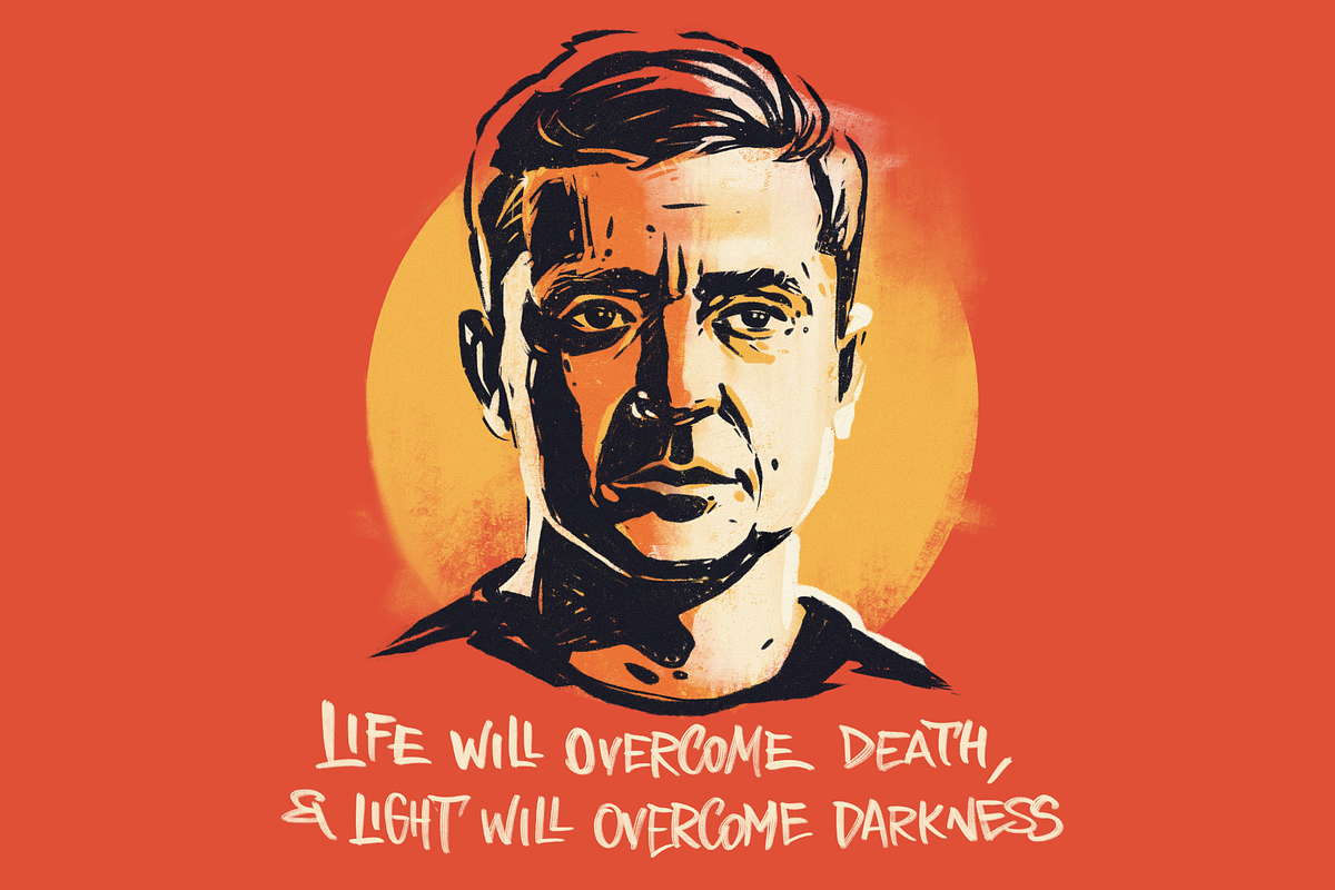 Life Will Overcome Death [4 colours], an Illustration by tubik shop (Photo 3 of 4)