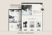 Photographer Website Template, a Squarespace Template by 3.14&Co (Thumbnail 1 of 10)