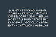Espial typeface - 36 fonts, a Sans Serif Font by VP Fonts (Thumbnail 19 of 22)