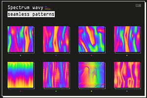 Spectrum Lines Patterns.