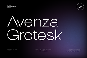 Avenza Grotesk