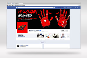 Halloween Facebook Cover Timeline