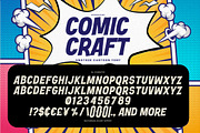 Comic Craft – Another Cartoon Font, a Sans Serif Font by Gassstype (Thumbnail 6 of 8)