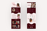 Cherry UGC Portfolio Template Canva, a Landing Page Template by Business Chic (Thumbnail 3 of 5)