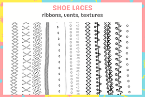 Ultimate Shoe Lace Procreate Brushes