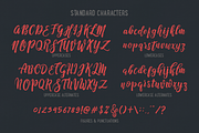 Nafasyah - Brushed Font Duo, a Script Font by endita (Thumbnail 4 of 12)