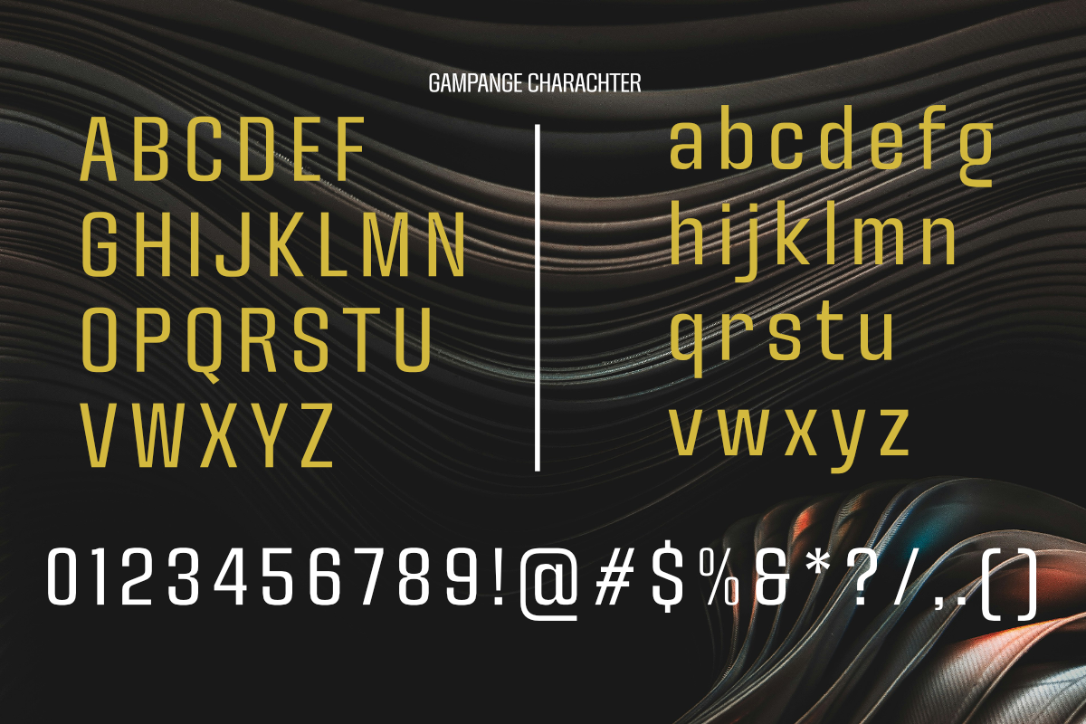 Gampange - Modern Sans Family, a Sans Serif Font by Differentialtype (Photo 4 of 11)