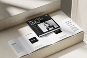 Dust Jacket Cover Book Mockup, a Books & Magazine Mockup by Tokobeta (Thumbnail 4 of 8)