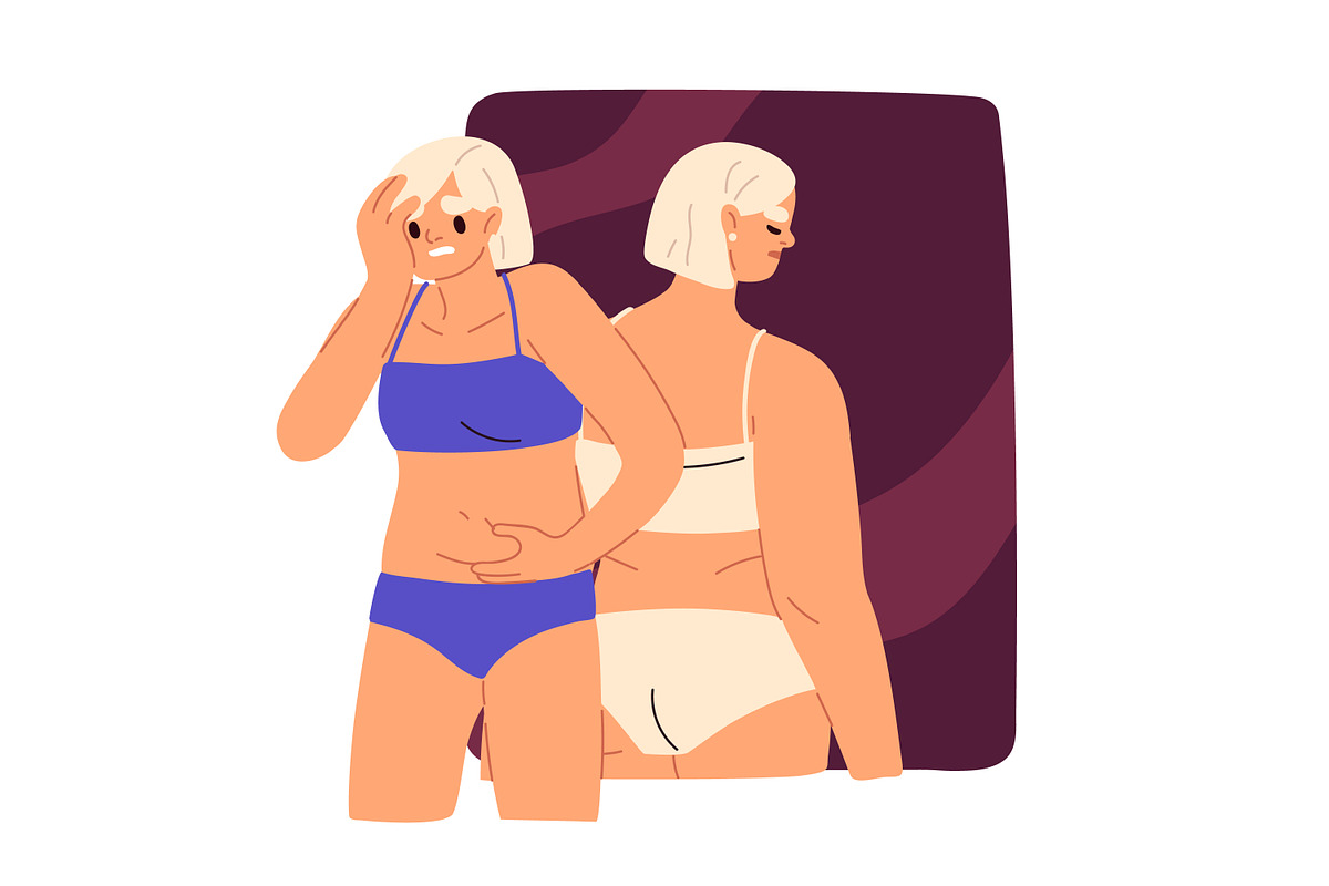 People with phobias & fears concept, a Person Illustration by Good Studio (Photo 9 of 14)