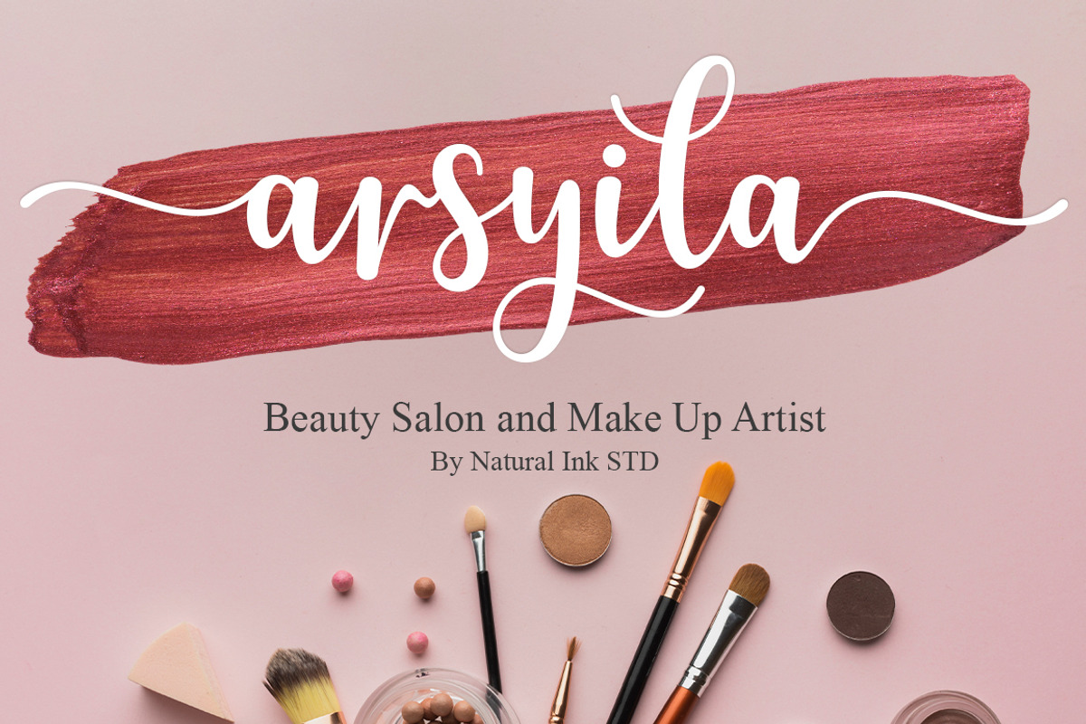 Astylife, a Script Font by Natural Ink Studio (Photo 4 of 8)
