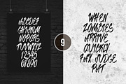 13 BRUSH SCRIPT FONTS, a Script Font by Hurski Anton (Thumbnail 9 of 13)