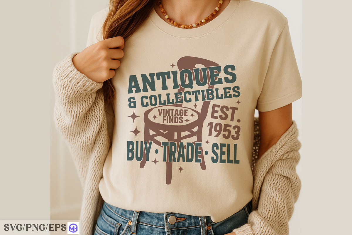Vintage Countryside Chair Sign SVG, a Graphic by mh_arif (Photo 3 of 4)