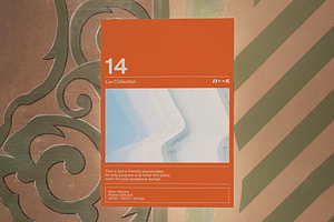 Vintage Poster Mockup LUX-14