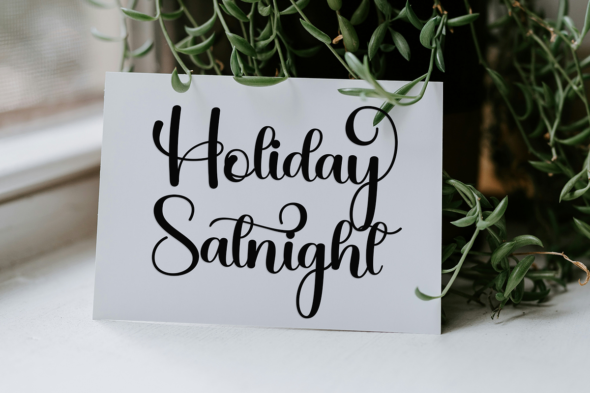 Happy Saturday, a Handwritten Font by InermediaSTUDIO (Photo 3 of 8)