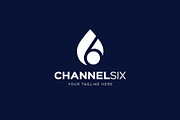 Channel Six Logo, a Branding & Logo Template by ashenterprise (Thumbnail 3 of 3)