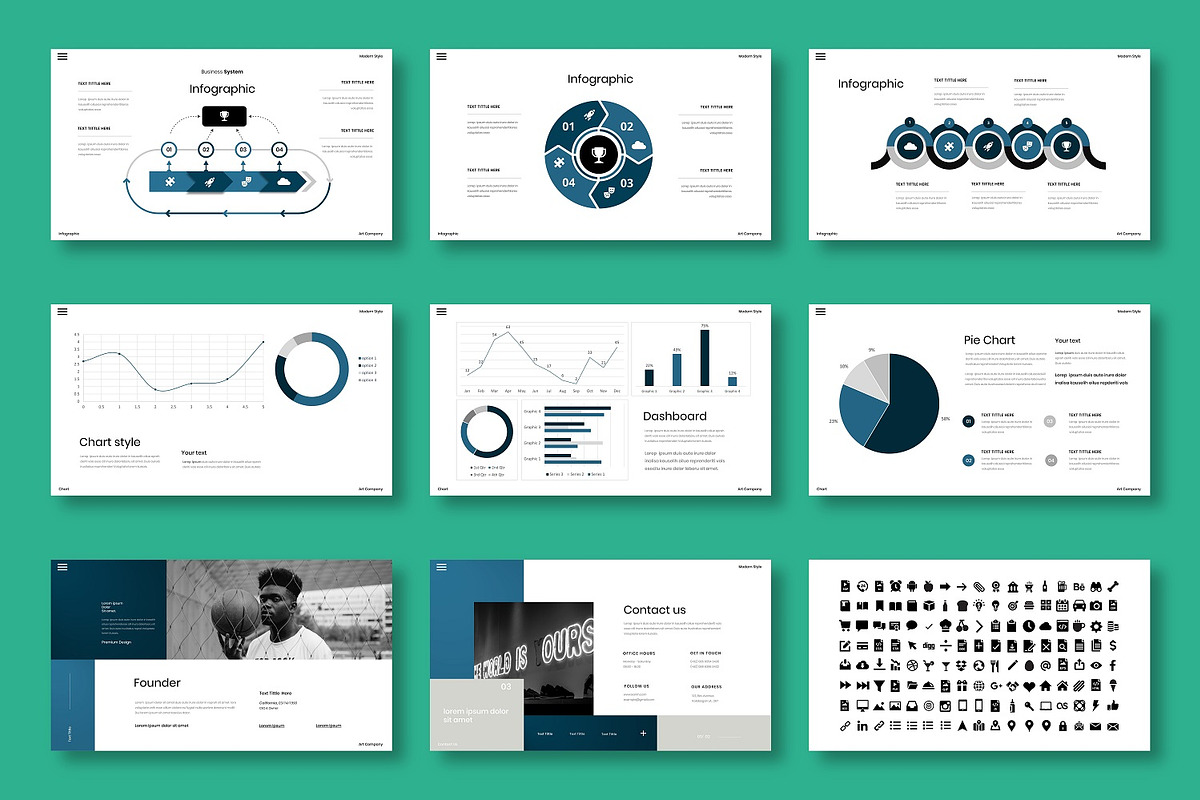 Karim - Business Google Slide Templa, a Presentation Template by Dens Creative Studio (Photo 5 of 6)
