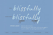 Tranquilly | Handwritten Font, a Handwritten Font by type peace (Thumbnail 13 of 19)