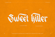 Cambrydge Gothic Advertisement Font, a Font by MikroType Std (Thumbnail 6 of 9)