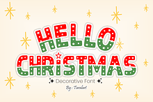 Hello Christmas - Festive Font