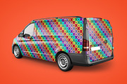 Realistic Panel Van PSD Mockup, an Object Graphic by Sinlatown (Thumbnail 7 of 17)