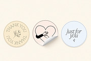 Packaging Stickers Template, a Marketing Template by denofdreamers (Thumbnail 2 of 6)