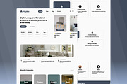 Hoplex Home Product Catalog Landing, a Landing Page Template by trabaskriya (Thumbnail 4 of 5)