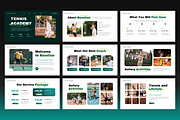 Tennis Sports PowerPoint, a Presentation Template by Annora Studio (Thumbnail 2 of 7)