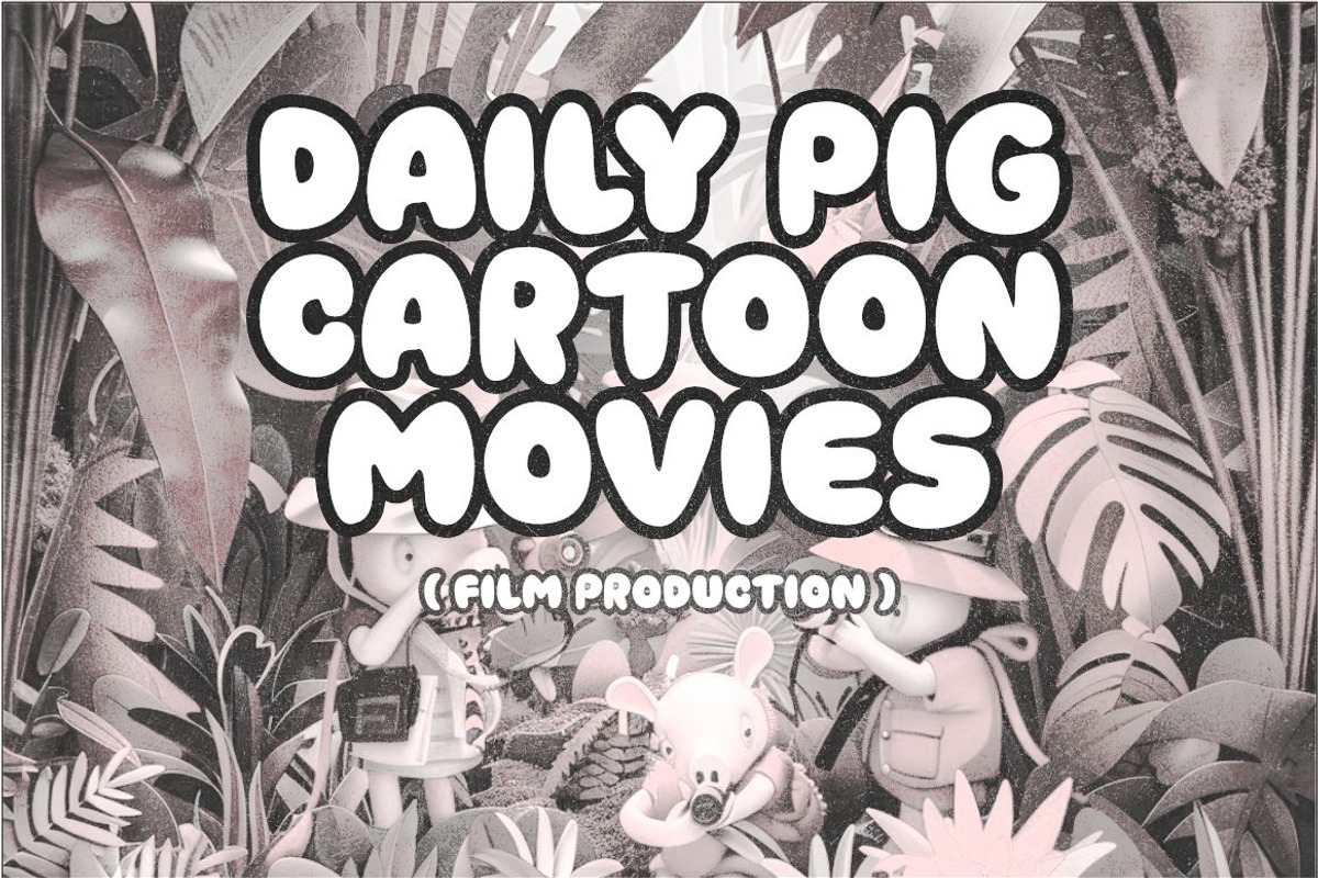 Cinema Cartoon Fat Round Font, a Handwritten Font by suhadidesign (Photo 2 of 9)