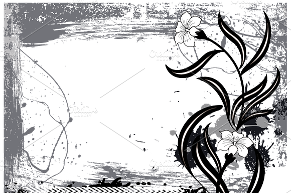 Grunge Frames Vectors preview 3
