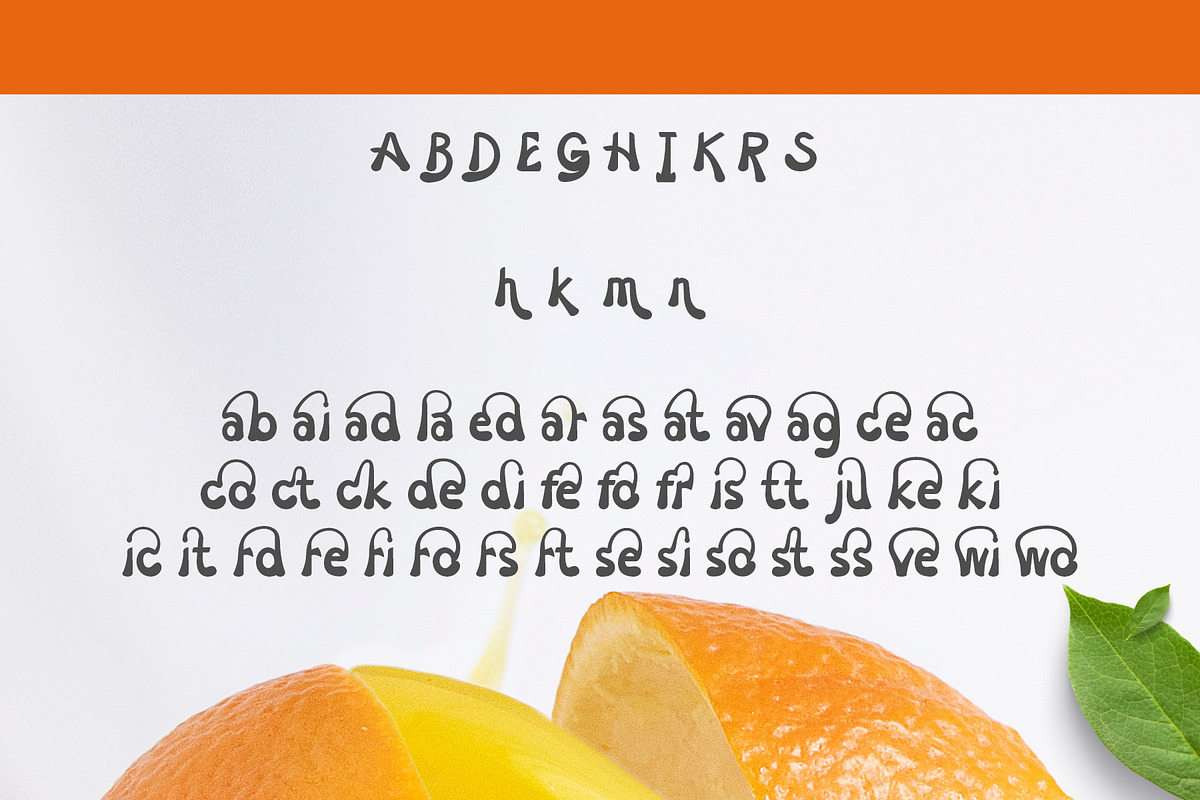 Ditmos – Display Font, a Script Font by NDNL Studio (Photo 5 of 6)