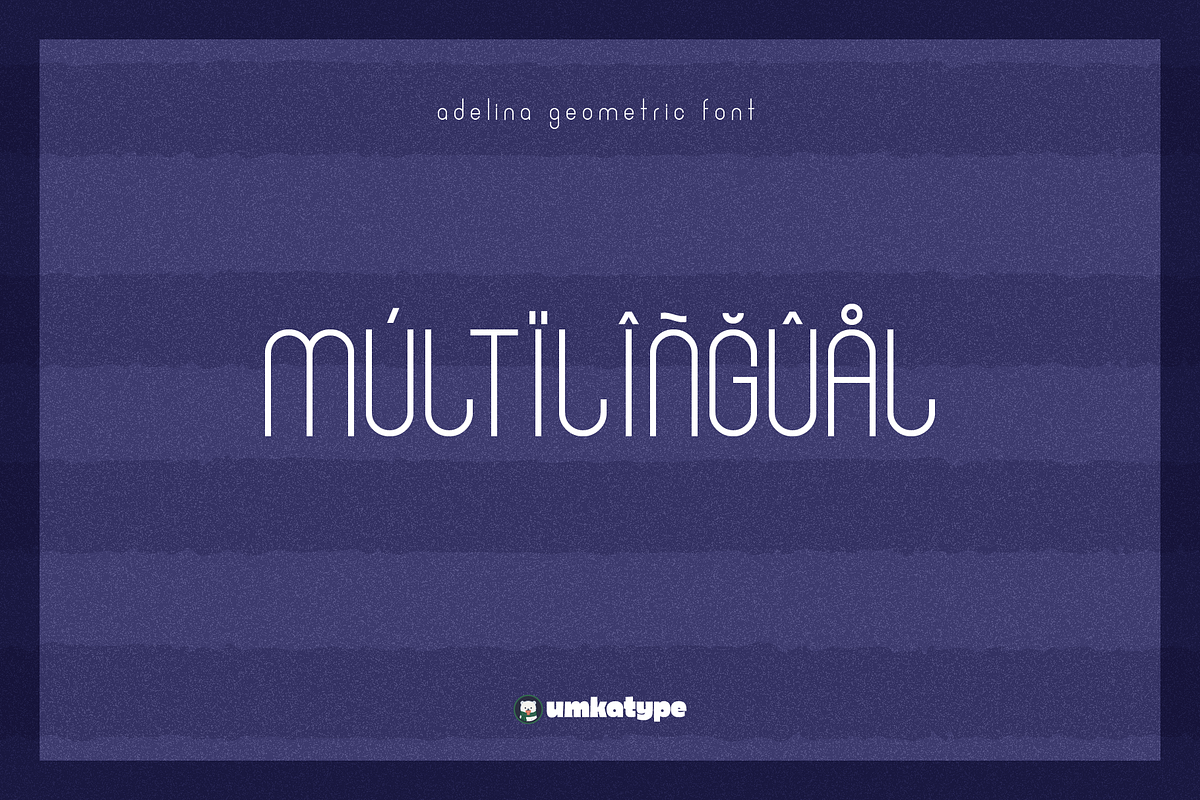 Adelina Font, a Sans Serif Font by alpercakici (Photo 8 of 9)